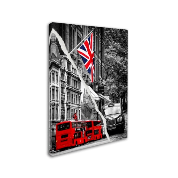 Philippe Hugonnard 'London Bus' Canvas Art,35x47